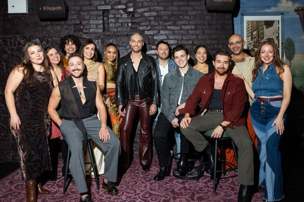 The cast of SERGE AND FRIENDS 5    PHOTO CREDIT: Michael Hull Photo