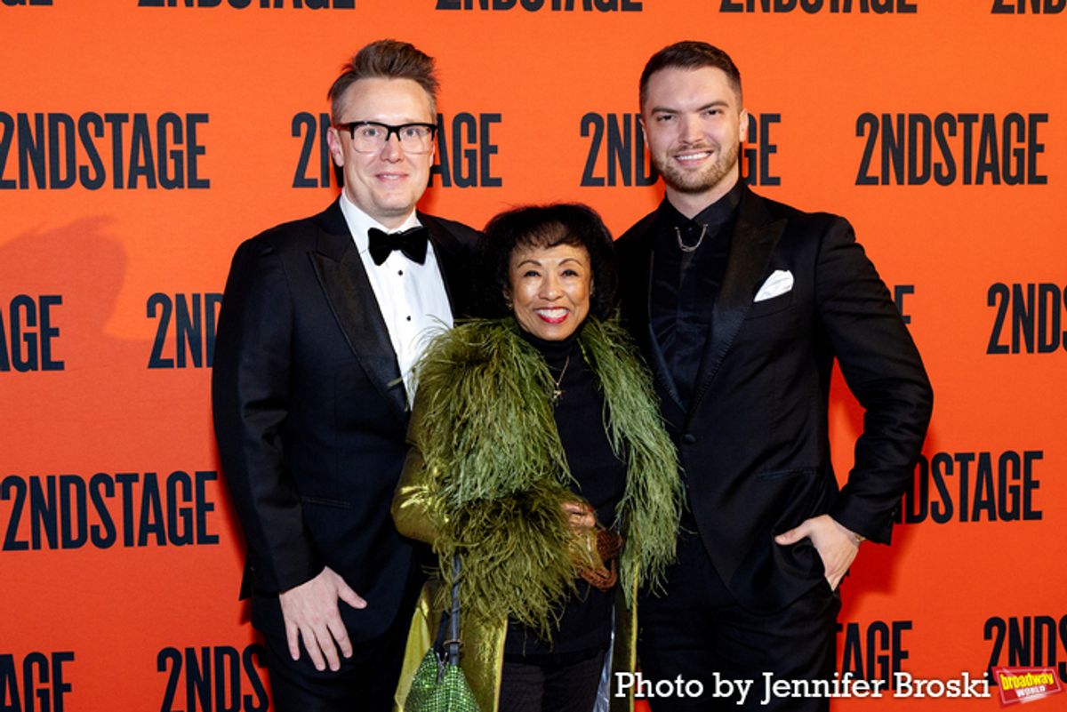 Christopher Ketner, Baayork Lee, Hunter Regian at 