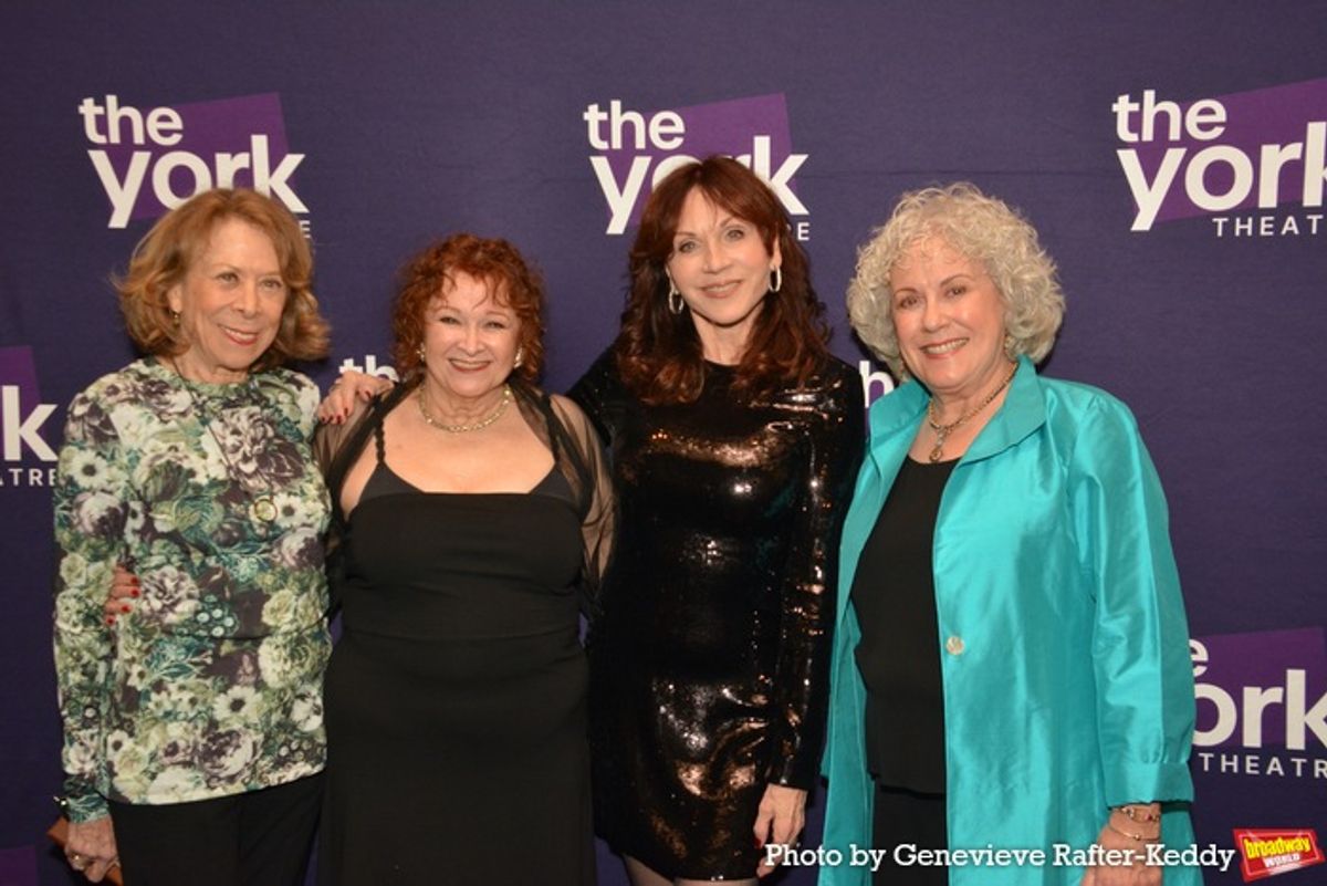 Ellen March, Cynthia Darlow, Marilu Henner and Judy Kaye at 