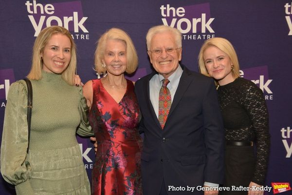 Jerry Zaks with his wife Jill Ross and their daughters Emma Zaks and Hannah Zaks Photo