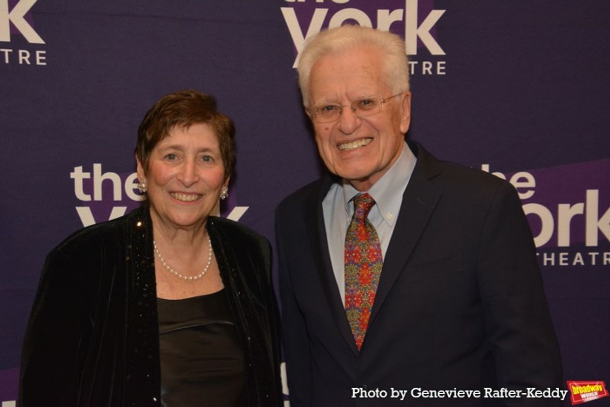 Honorees Joan Ross Sorkin and Jerry Zaks at 