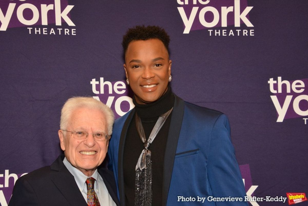 Jerry Zaks and J. Harrison Ghee at 