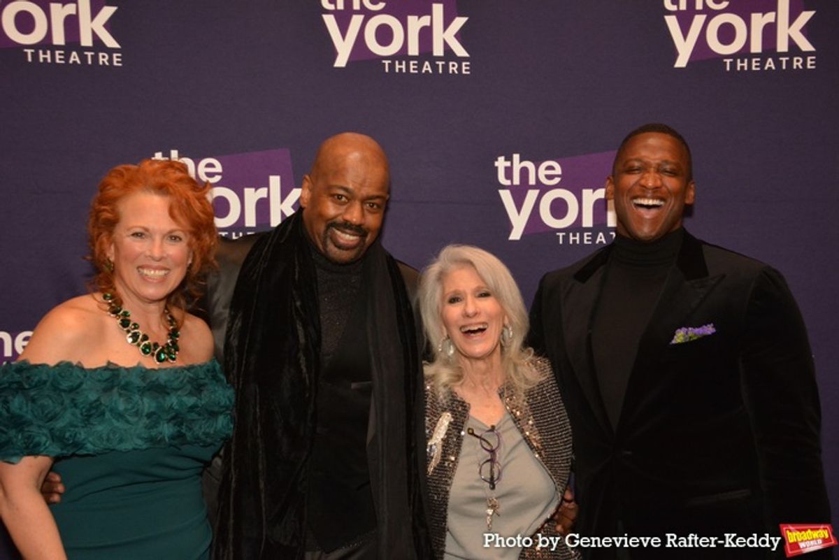 Carolee Carmello, Lance Roberts, Jamie DeRoy and Jelani Remy at 
