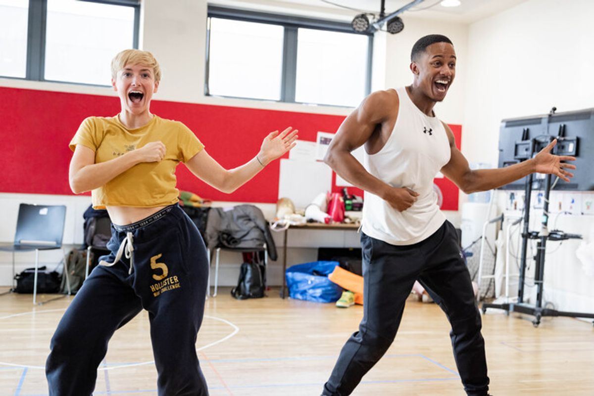 Charlie Cameron and Marcellus Whyte at 