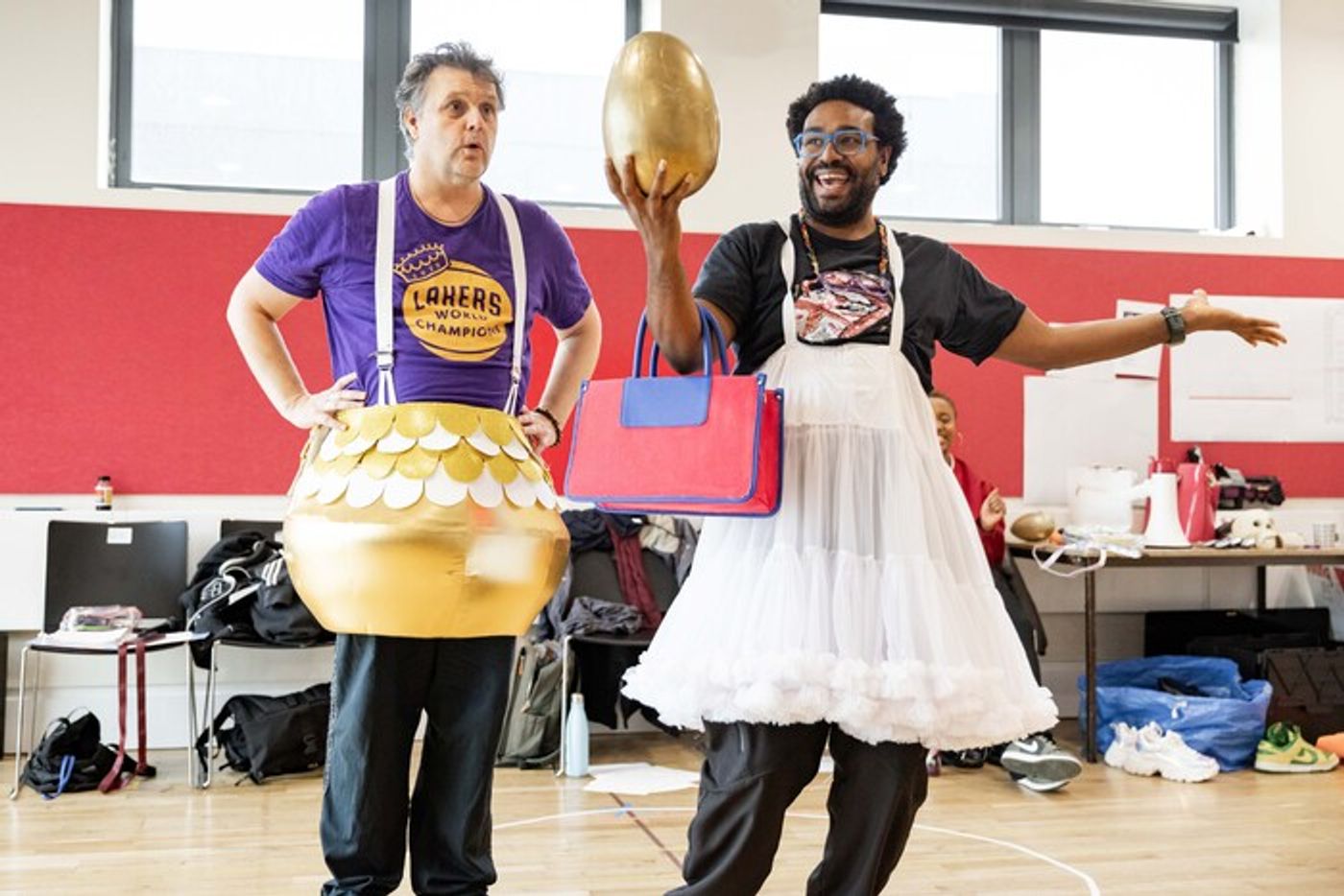 Photos: MAMA GOOSE Panto in Rehearsal at Stratford East  Image