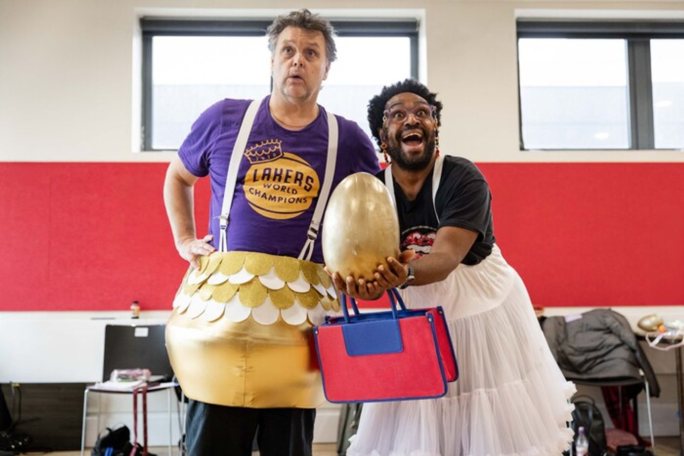 Photos: MAMA GOOSE Panto in Rehearsal at Stratford East  Image