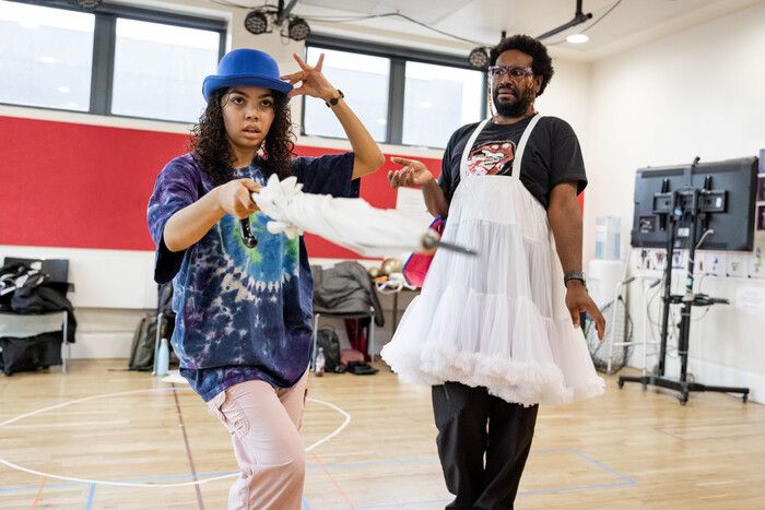 Photos: MAMA GOOSE Panto in Rehearsal at Stratford East — photo 5 of 14