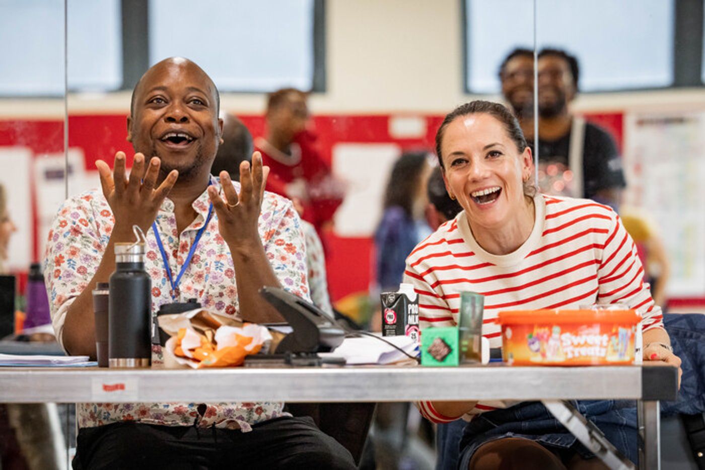Photos: MAMA GOOSE Panto in Rehearsal at Stratford East  Image