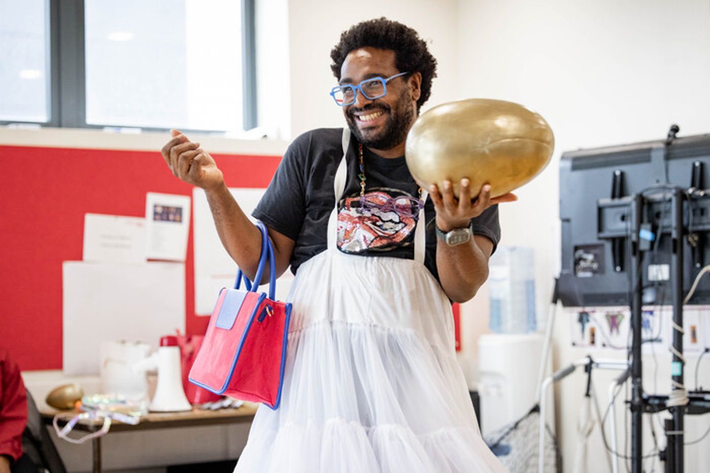 Photos: MAMA GOOSE Panto in Rehearsal at Stratford East Photos: MAMA GOOSE Panto in Rehearsal at Stratford East Image