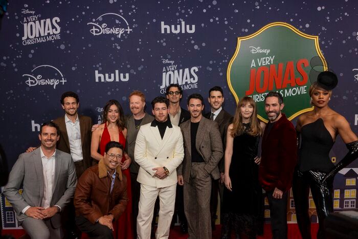 Photos: Adrienne Warren, Milo Manheim, & More at A VERY JONAS CHRISTMAS MOVIE Premiere Photos: Adrienne Warren, Milo Manheim, & More at A VERY JONAS CHRISTMAS MOVIE Premiere Image