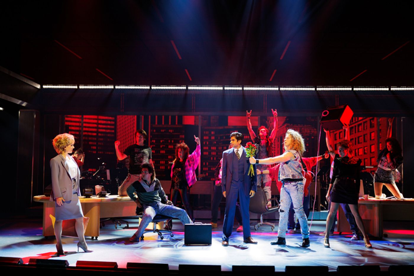 Photos: First Look at?JoJo Levesque and More In WORKING GIRL?World Premiere at?La Jolla Playhouse  Image