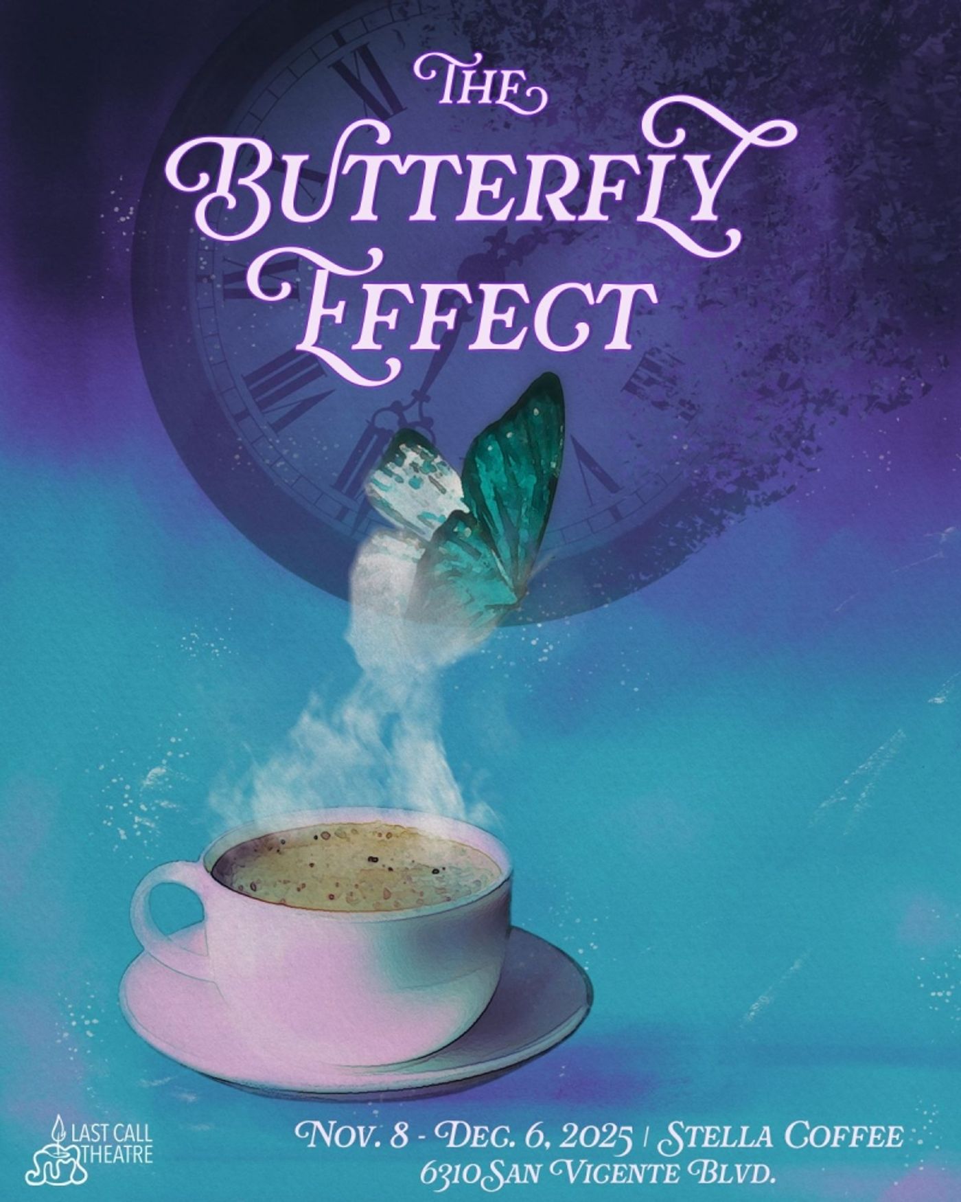 Review: Last Call Theatre's THE BUTTERFLY EFFECT at Stella Coffee  Image