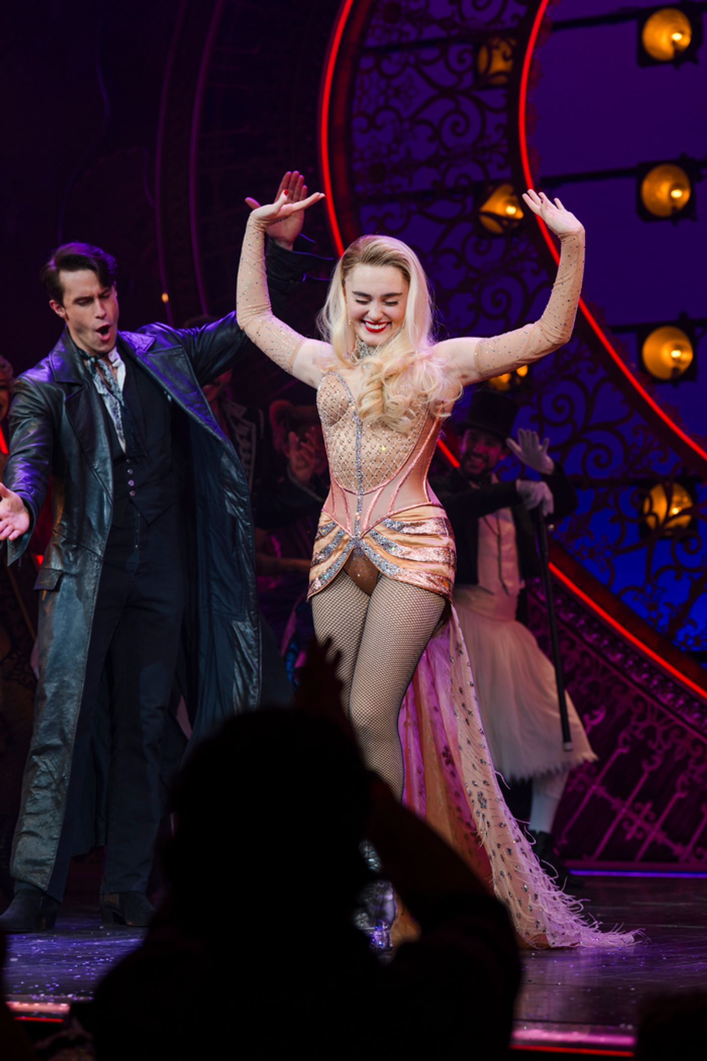 Photos: Meg Donnelly Debuts as 'Satine' in Moulin Rouge! Broadway  Image