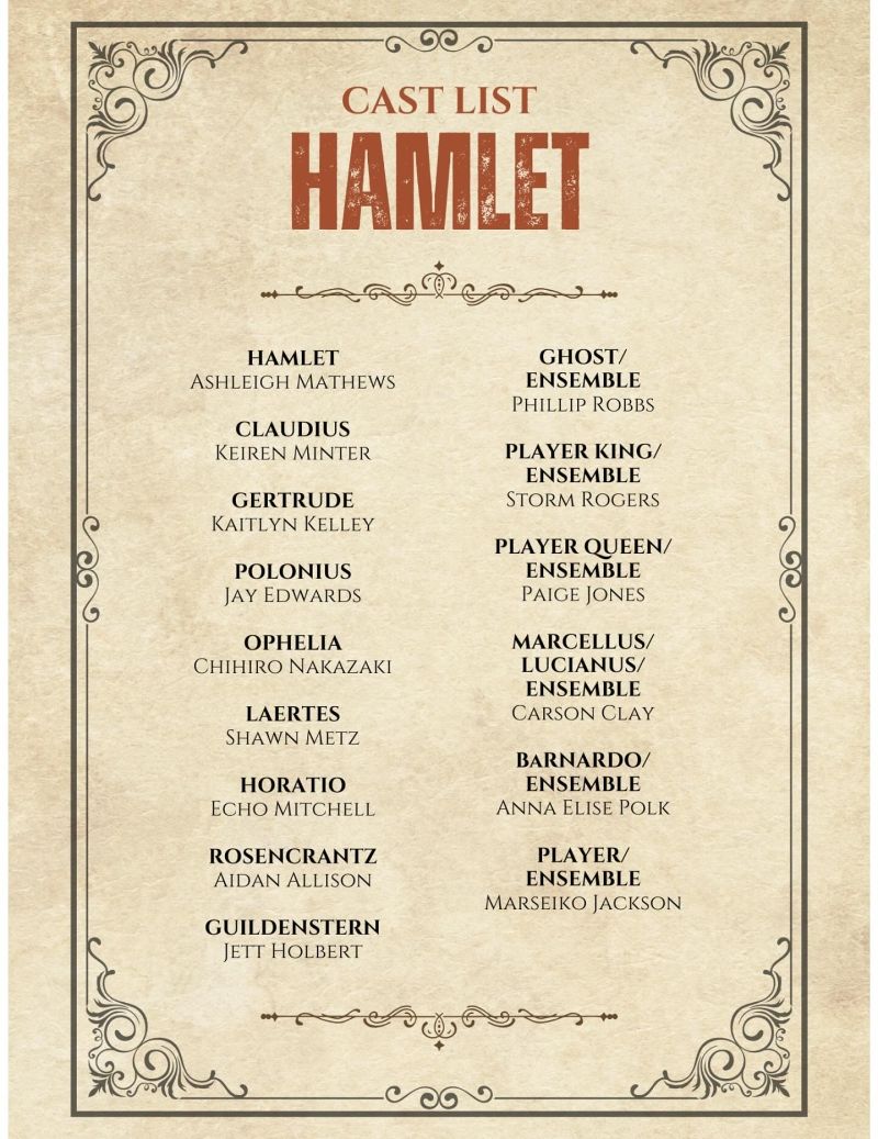 Review: WILLIAM SHAKESPEARE'S HAMLET at University Of Central Arkansas Theatre in Conway Review: WILLIAM SHAKESPEARE'S HAMLET at University Of Central Arkansas Theatre in Conway Image