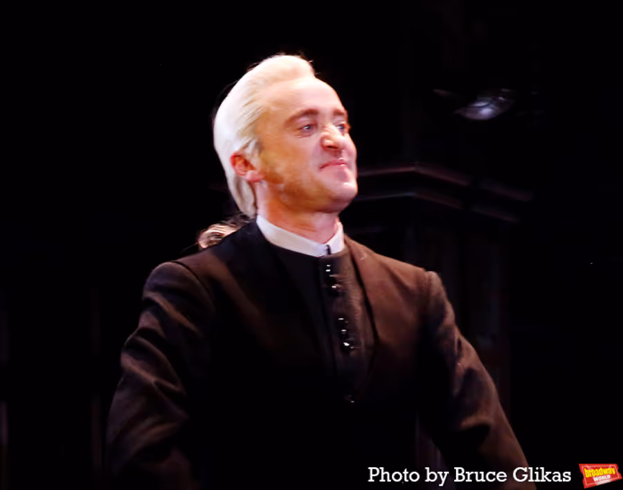 Photos: Tom Felton Takes First Bows in HARRY POTTER AND THE CURSED CHILD Image