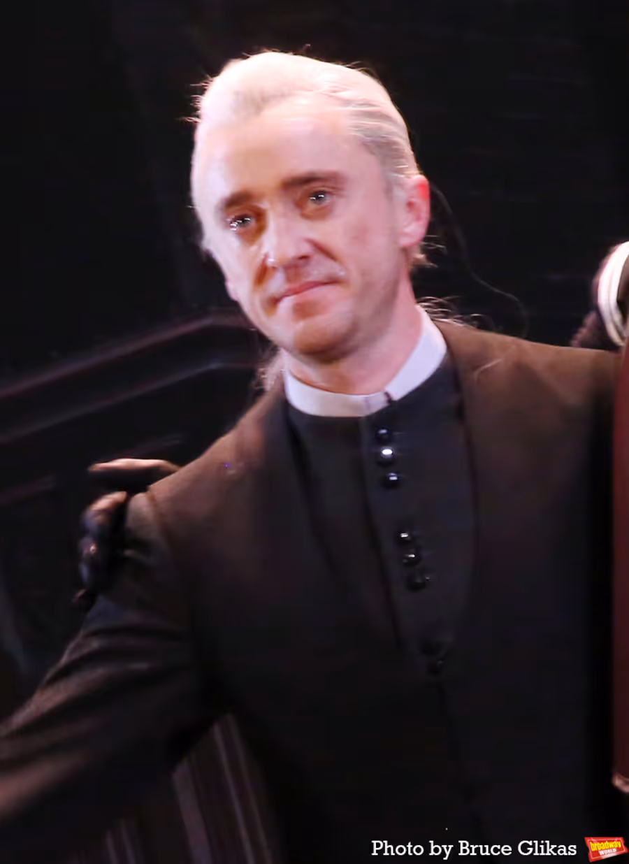 Photos: Tom Felton Takes First Bows in HARRY POTTER AND THE CURSED CHILD Image