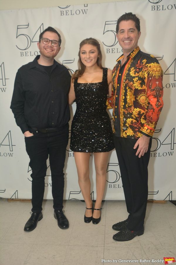 Music Director Chase Vessler, Maggie Solimine and Will Nunziata Photo