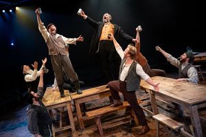 Douglas Sills, Jeremy Radin, and the cast of Fiddler on the Roof @ BroadwayWorld Douglas Sills, Jeremy Radin, and the cast of Fiddler on the Roof Photo