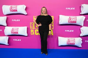 MADRID, SPAIN - NOVEMBER 12: Pilar Castro attends the premiere of "Todos Los Lados de La Cama" at Cine Callao on November 12, 2025 in Madrid, Spain. (Photo by Borja B. Hojas/Getty Images for Disney) @ BroadwayWorld MADRID, SPAIN - NOVEMBER 12: Pilar Castro attends the premiere of "Todos Los Lados de Photo