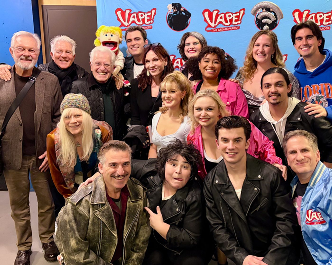 Photos: VAPE! THE GREASE PARODY Welcomes Original GREASE Cast Members At Theatre 555  Image