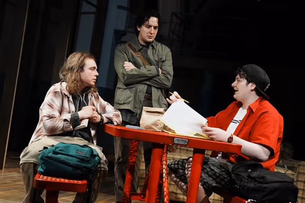 Christopher Dylan White, Greg Cuellar, and Jamie Sanders Photo