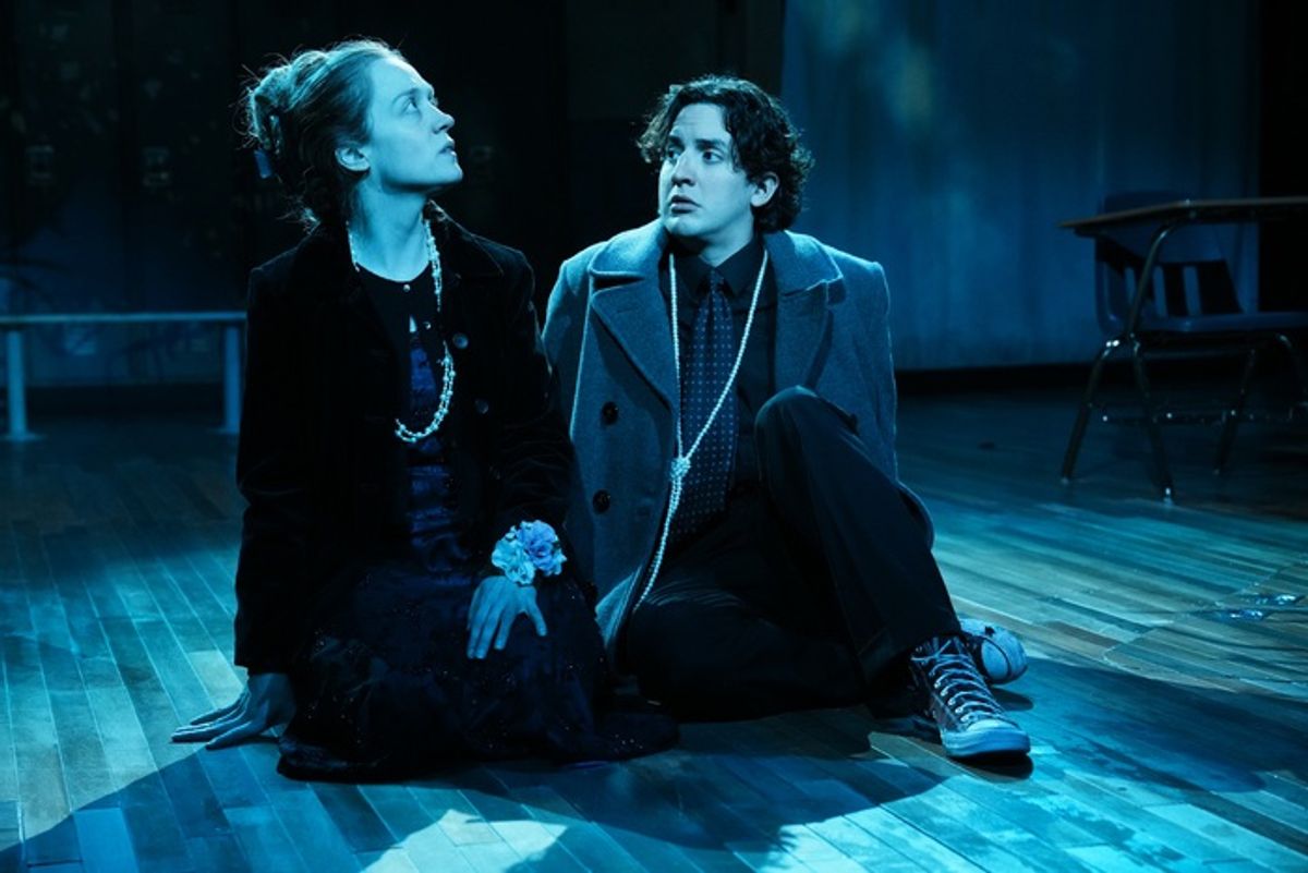 Olivia Rose Barresi and Greg Cuellar at 