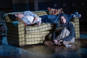 Carson Higgins and Christopher Dylan White @ BroadwayWorld Carson Higgins and Christopher Dylan White Photo