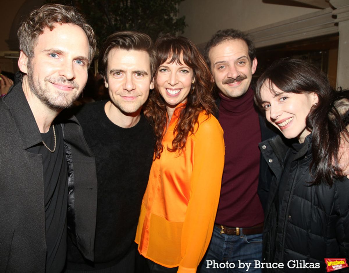 Ryan Spahn, Frederico Rodriguez, Mallory Portnoy, Will Brill and Talene Monahon at 