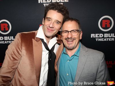 Michael Urie and Red Bull Theater Founder/Artistic Director Jesse Berger Photo