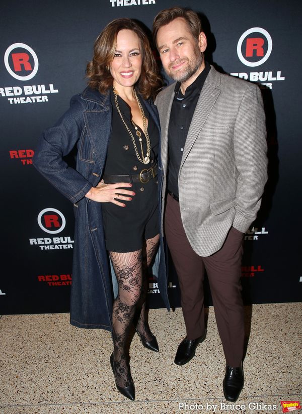 Emily Swallow and Chad Kimball  Photo