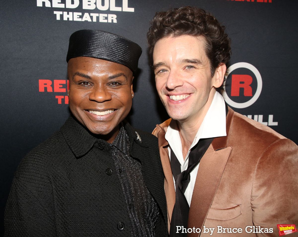 Nathan Lee Graham and Michael Urie at 