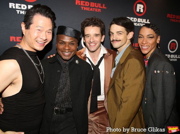 James Seol, Nathan Lee Graham and Michael Urie, David Mattar Merten and Sarin Monae W Photo