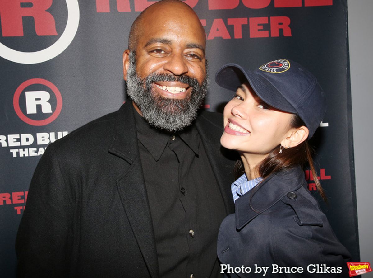 Daniel Breaker and Myra Molloy  at 