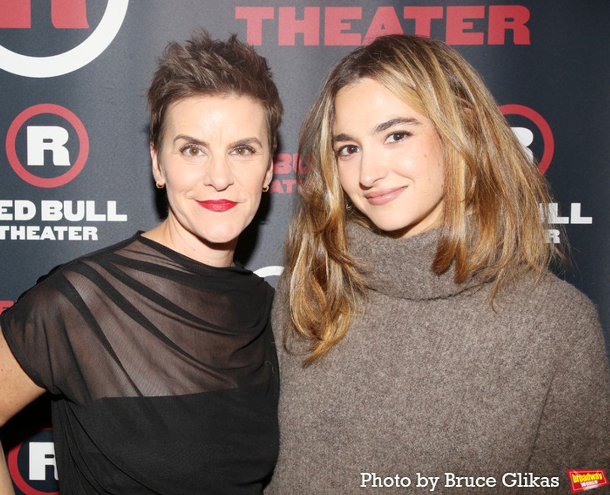 Jenn Colella and Hannah Cruz at 