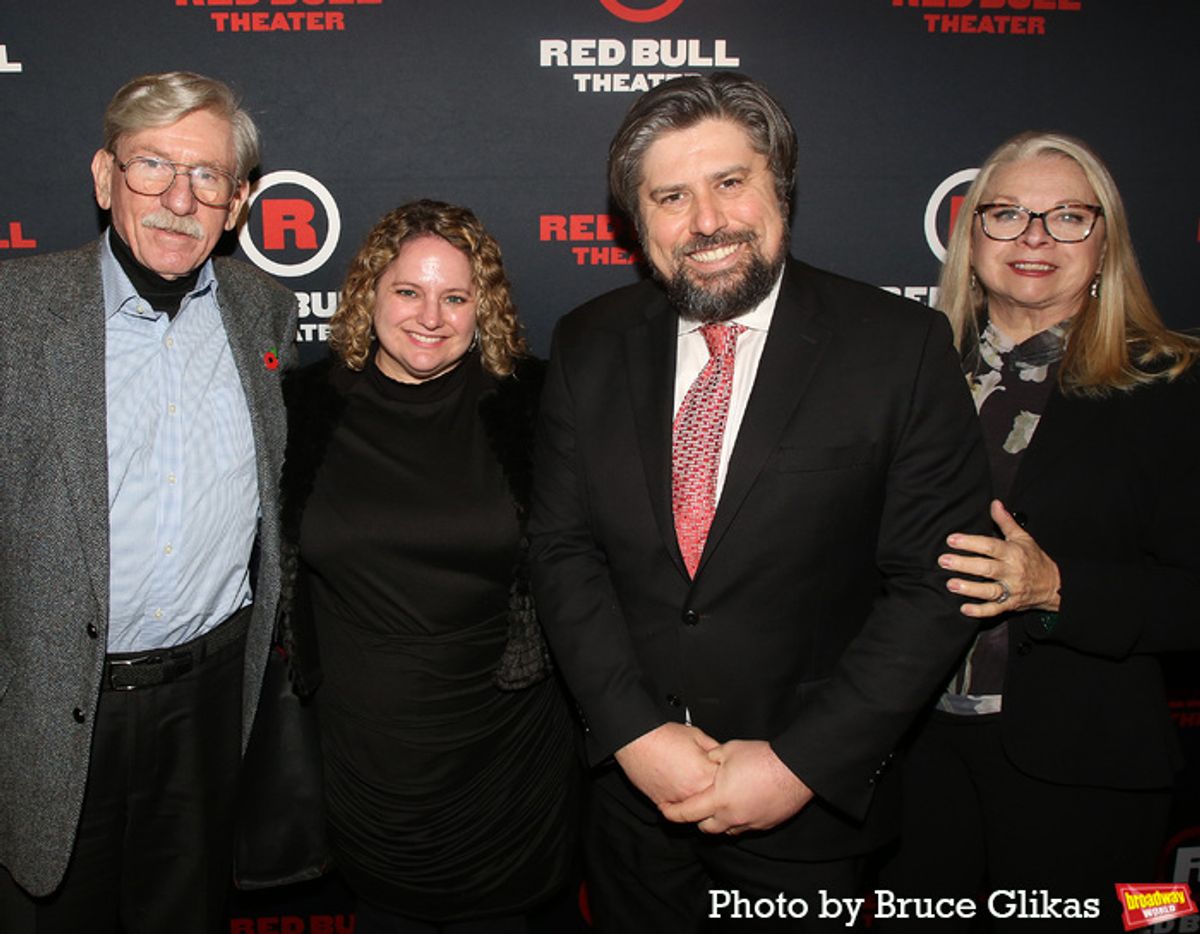 Red Bull Theater Executive Director Martin Giannini and Guests at 
