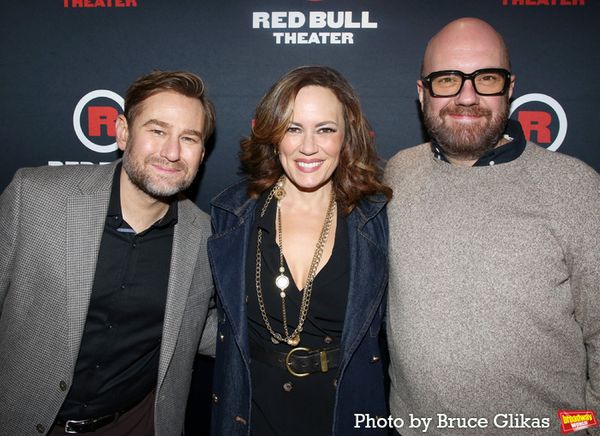 Chad Kimball, Emily Swallow and Eddie McGinty Photo