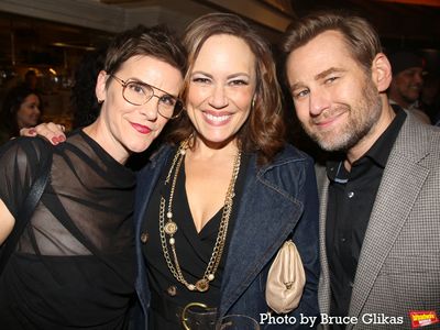 Jenn Colella, Emily Swallow and Chad Kimball Photo