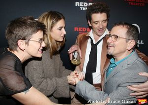 Jenn Colella, Hannah Cruz, Michael Urie and Red Bull Theater Founder/Artistic Director Jesse Berger @ BroadwayWorld Jenn Colella, Hannah Cruz, Michael Urie and Red Bull Theater Founder/Artistic Directo Photo