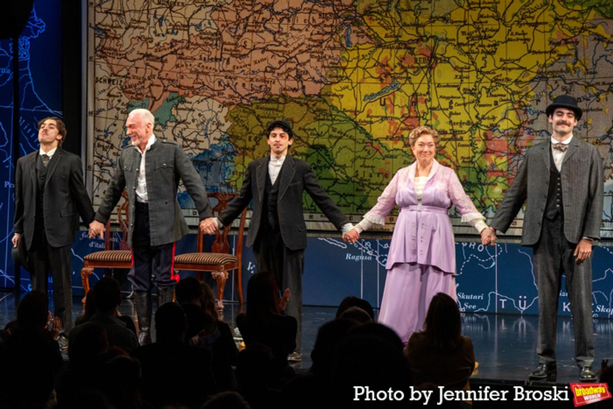 Jason Sanchez, Patrick Page, Jake Berne, Kristine Nielsen, Adrien Rolet at 