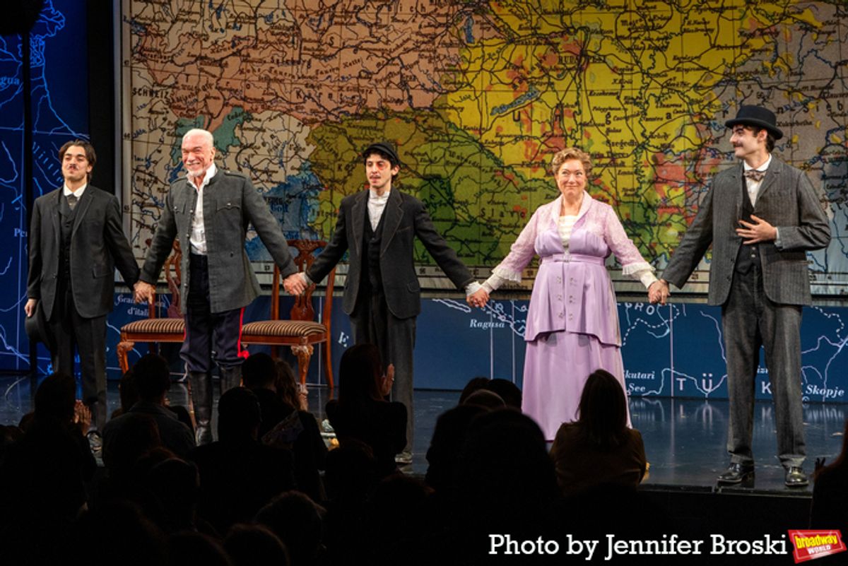 Jason Sanchez, Patrick Page, Jake Berne, Kristine Nielsen, Adrien Rolet at 