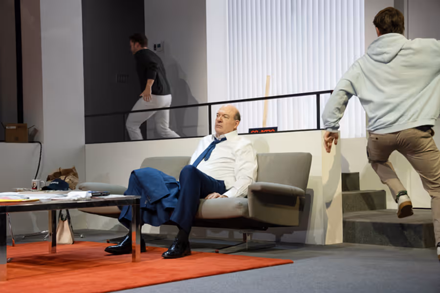 Photos: Mark Strong and Lesley Manville in OEDIPUS on Broadway Image