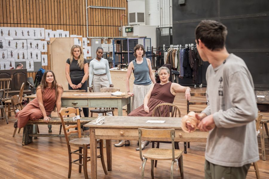 Photos: Nicola Caughlan and More in THE PLAYBOY OF THE WESTERN WORLD Rehearsals Image