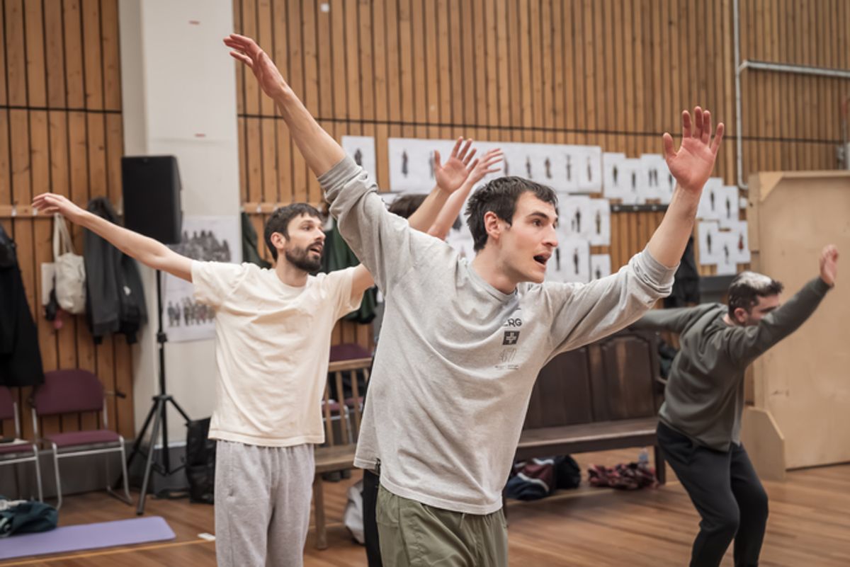 Peter Mooney and Éanna Hardwicke at 