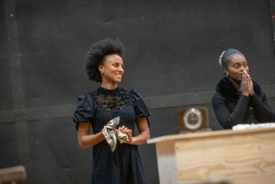 Sallay Garnett and Susan Akintomide  Photo