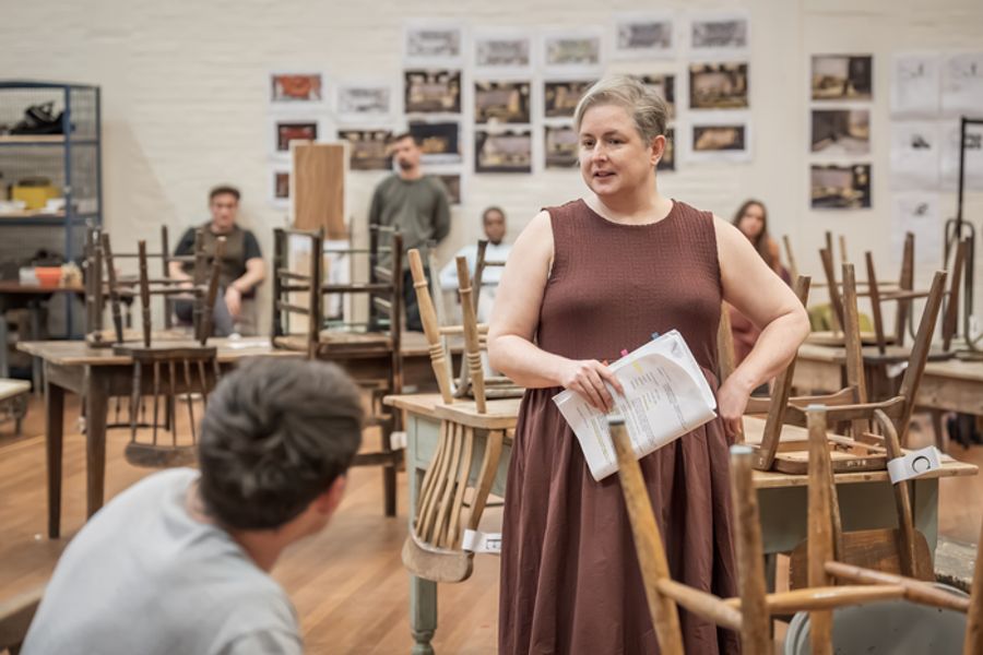 Photos: Nicola Caughlan and More in THE PLAYBOY OF THE WESTERN WORLD Rehearsals Image
