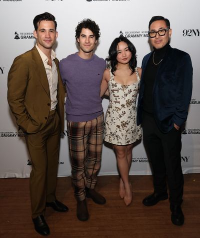 Dez Duron, Darren Criss, Helen J. Shen, and Marcus Choi  Photo