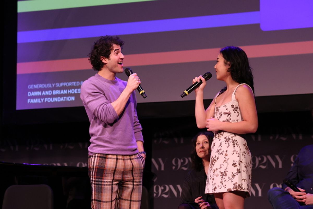 Darren Criss and Helen J. Shen  at 