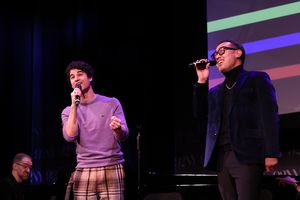 Darren Criss and Marcus Choi @ BroadwayWorld Darren Criss and Marcus Choi Photo
