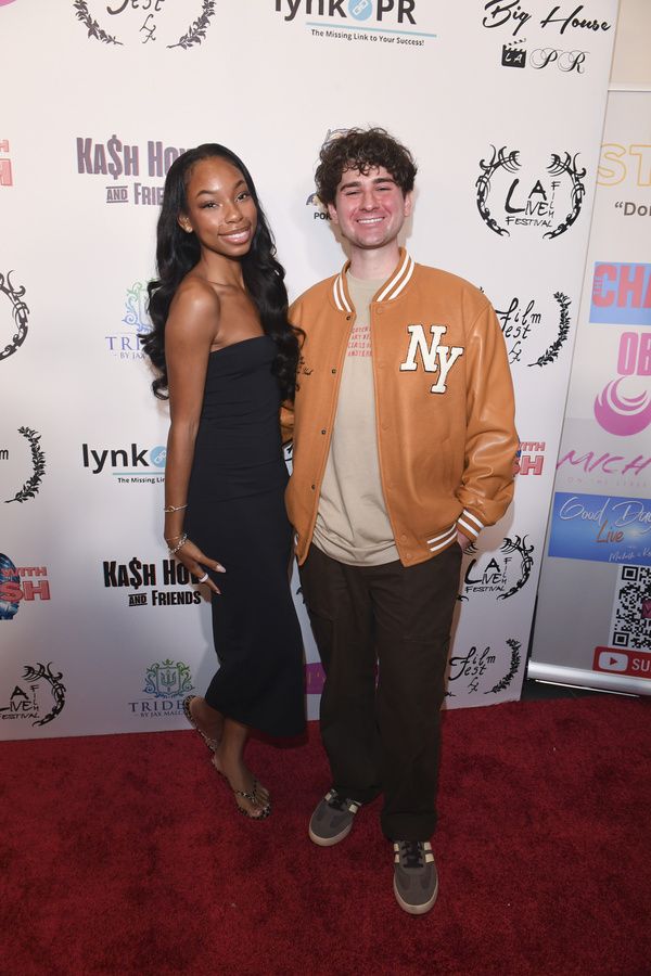 Actress Dai Time and Director Jax Malcolm Photo