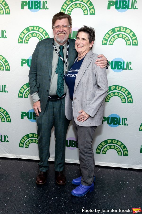 Oskar Eustis, Ruth E. Sternberg Photo